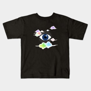 Vision in the cloud Kids T-Shirt